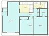 2 Bed 1 Bath Floor Plan 2 Bed 1 Bath Floor Plan at Veri at Timberhill, Corvallis